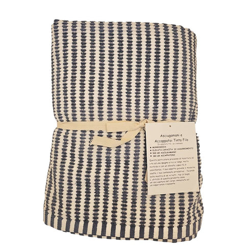 Govina Striped cotton terry bath towel 100x150 cm 4 variants (1pc)