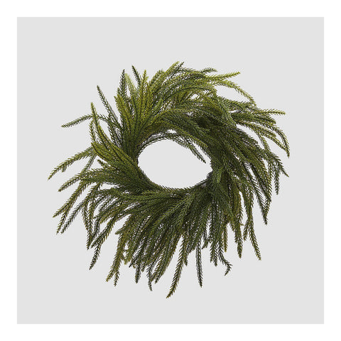 EDG Christmas Garland "Cryptomeria", Artificial/Synthetic Door Wreath D35 cm