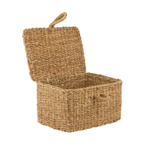 Estia Home Cestino Portaoggetti in vimini "Nerina" 20x15xH30 cm