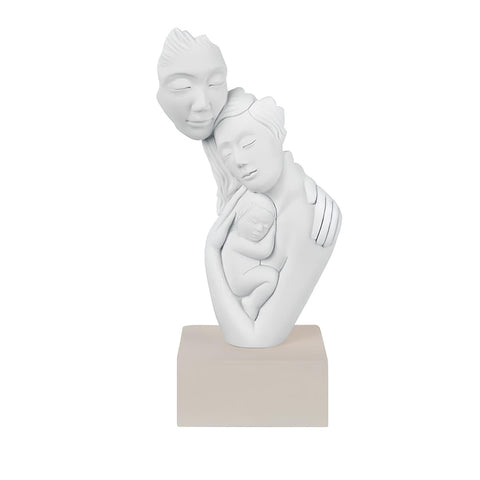 Figurine visage familial Bongelli Preziosi H20 cm