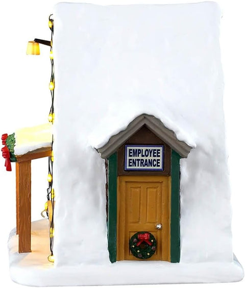 LEMAX Edificio Biglietteria funivia "Lift Ticket Booth" H13.5x13.5x12 cm