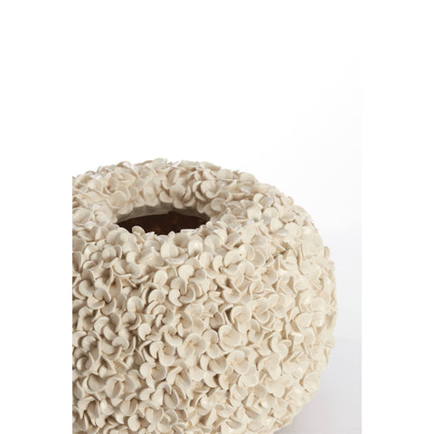 Light & Living Vaso portafiori grande crema "Phylia" D47.5xH30 cm