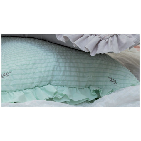 L'Atelier 17 Trapunta letto un posto e mezzo primaverile con gala+ 2 federe "Soffio di Fiori" 220x260 cm 3 varianti(1 unità)