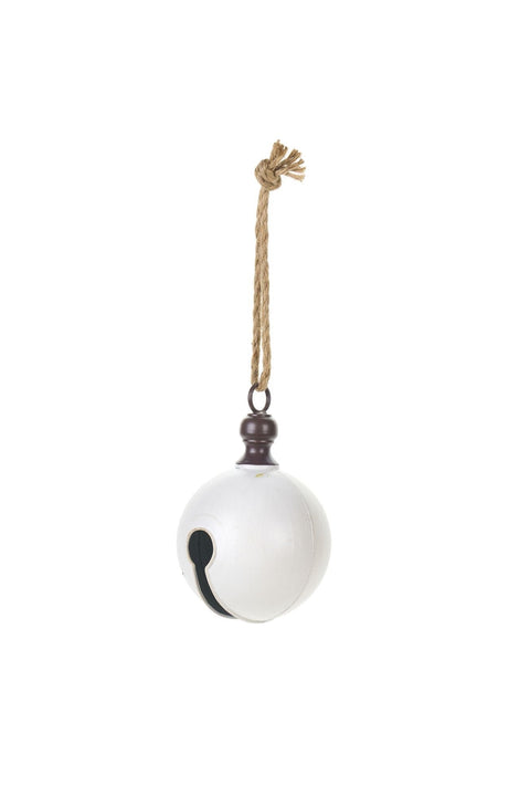 Fabric Clouds with Antique Jingle Bell Decoration "Carousel" D12.5xH19 cm 2 variants (1 unit)