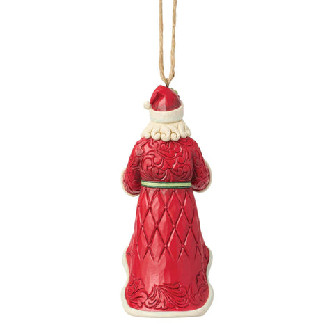 Enesco Babbo Natale decoro in resina per Albero, Jim Shore 5x5xH11.5 cm