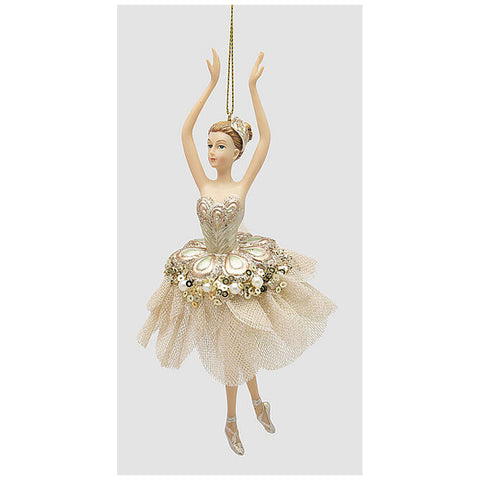 EDG Enzo De Gasperi Ballerina con abito tulle per albero H17 cm 3 varianti (1unità)