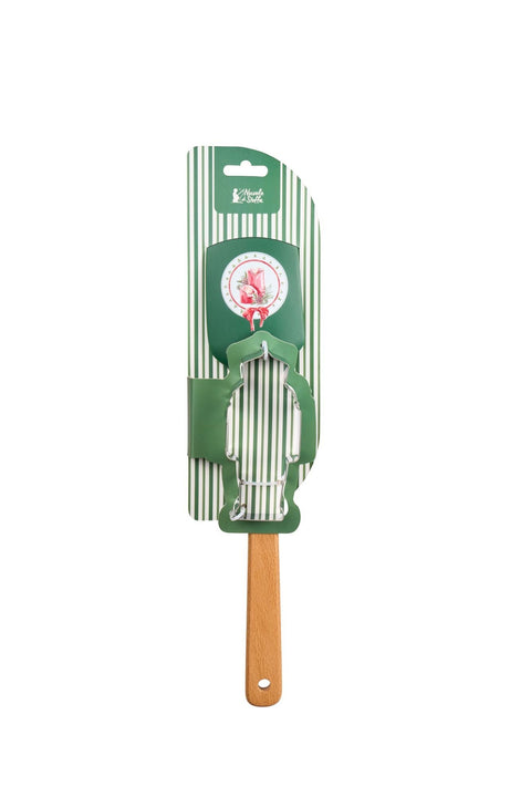Nuvole di Stoffa Set Spatola + stampino cucina di natale "MAGIC NOEL" 6 varianti (2 unità)