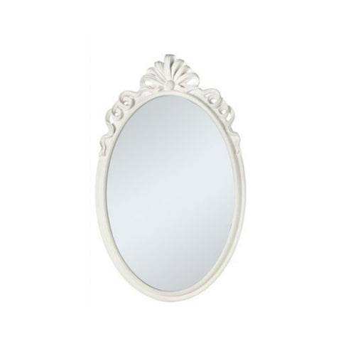 L'Arte di Nacchi Specchiera in legno bianco decapato 69x5xH112 cm