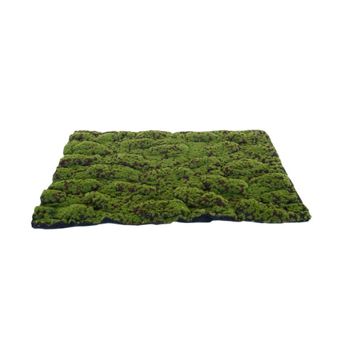 MY VILLAGE Artificial green/brown moss mat for village 70x50 cm