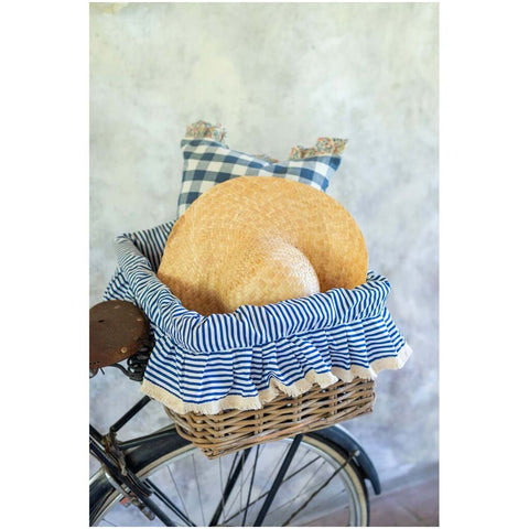 Blanc Mariclò Copricestino a righe in cotone "Luxury" 3 varianti(1 unità)