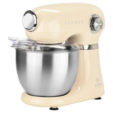 Estia Home Planetaria / Impastatrice elettrico in acciaio inox crema "Epoque Retrò" 1000w 5lt