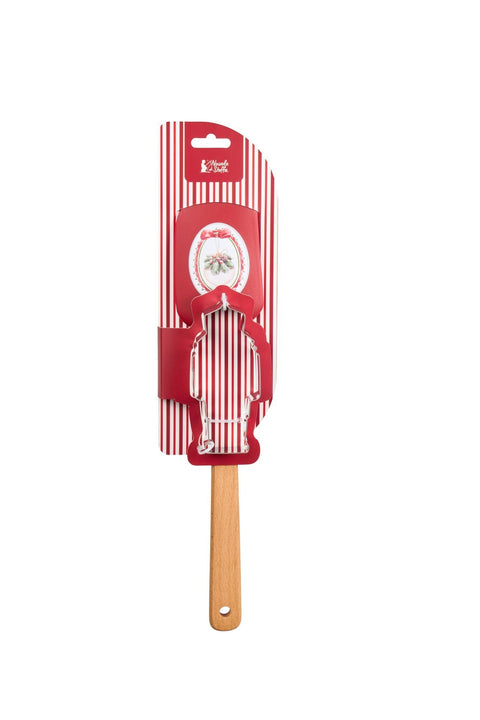 Nuvole di Stoffa Set Spatola + stampino cucina di natale "MAGIC NOEL" 6 varianti (2 unità)