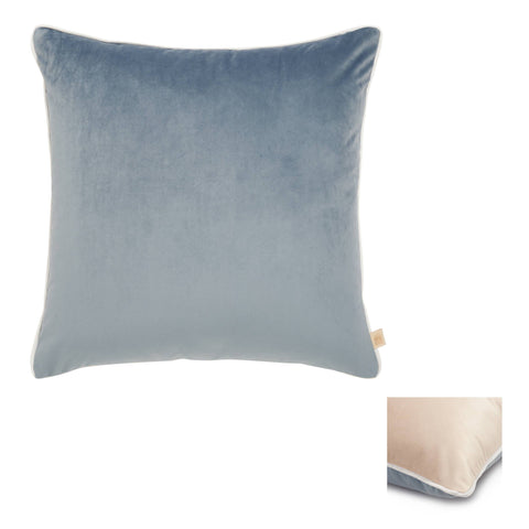 Bianco Perla Cuscino arredo double in velluto "Twilight" 45x45 cm 3 varianti(1 unità)
