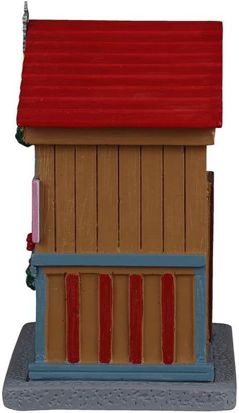 LEMAX Edificio Negozio "Crepes" in resina H10.8x11.3x7 cm
