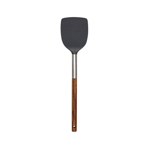 Estia Home Spatule de cuisine en PBT, manche en bois 35x8x6 cm
