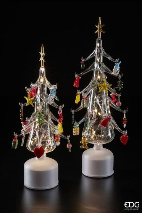 EDG Albero di natale con LED e movimento D9 H45 cm