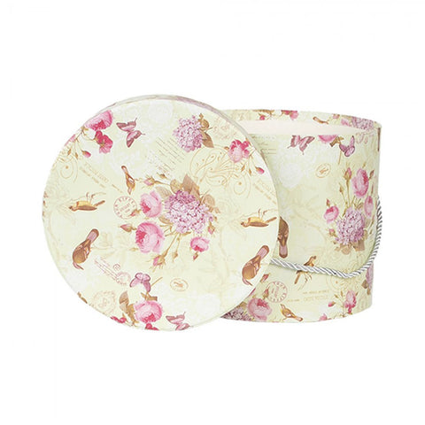 CLAYRE & EEF Set 3 cappelliere a fiori Ø 23x20 / Ø 20x17 / Ø 17x14 cm