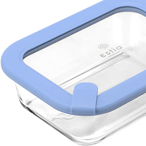 Estia Home Porta pranzo in vetro "Colorseal" 18.9x14.5xH6.7 cm