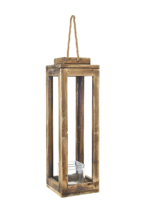 Lot de 2 lanternes de Noël « Forêt enchantée » en tissu Nuages ​​H 58/38 cm