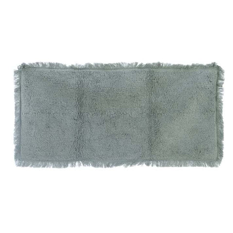 Tapis en coton Blanc Mariclò à franges 50×110 cm 3 variantes (1 unité)