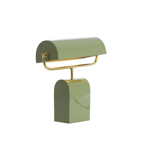 Light & Living Lampada in metallo verde/oro "Cardona" 35x15.5xH38 cm