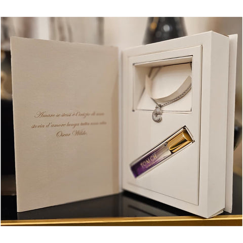 TOMCH London Box Cofanetto Profumo Kristal(10ml) + Bracciale 3 varianti(1 unità) - Angelica Home Stabia