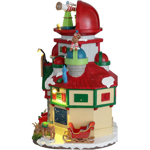 LEMAX Illuminated Building "Santa'S Stratospheric Observatory" Build your own Christmas village