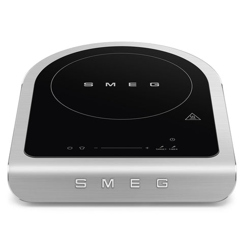 Plaque à induction portable en inox Smeg