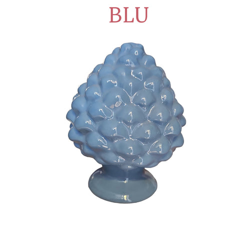 SHARON Porcelain pine cone Made in Italy H13.5xD9.5 cm 5 variants (1pc)