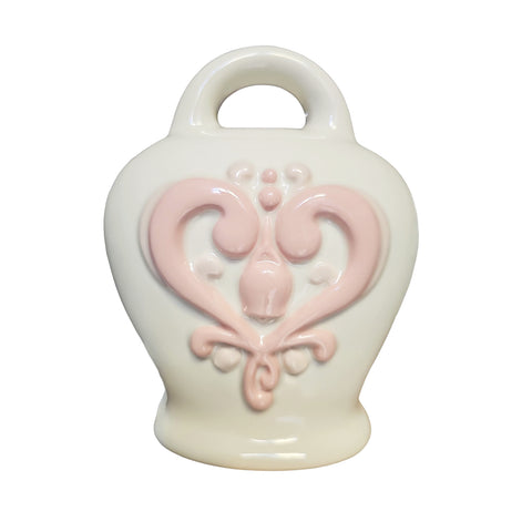 SHARON Ivory porcelain bell made in Italy H16xD13 cm