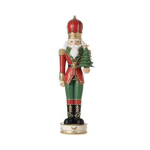L'arte di Nacchi Statuina natalizia schiaccianoci 18x15xH60 cm