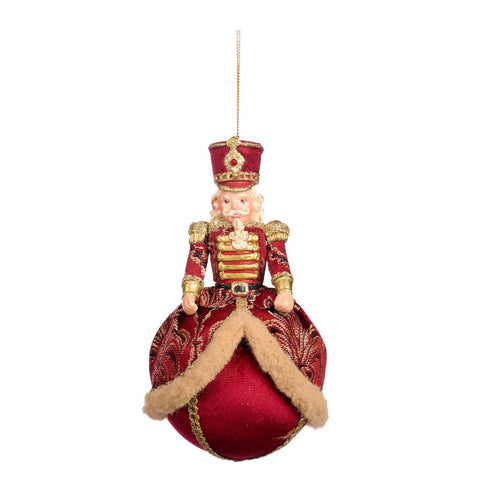 GOODWILL Sfera soldato Schiaccianoci di natale 18 cm 2 varianti(1 unità)