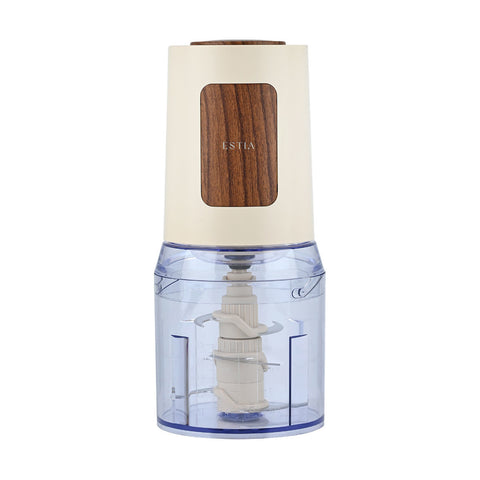 Estia Home Tritatutto elettrico con ciotola in plastica "Pure Cream" 400w 0.5lt