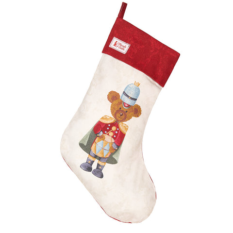 Chaussette d'Epiphanie Nuages ​​de Tissu "Bear Wonderland" 40x20 cm 4 variantes (1pc)