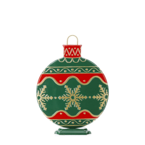 Présentoir de boules de Noël plates en métal Hervit D40xH54 cm