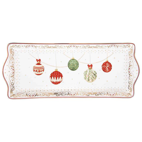 Plateau de Noël Easy Life "Réveillon de Noël" 35x15 cm