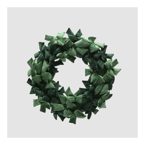 EDG Christmas Bow Garland Decoration Ø70 cm 2 variants (1 unit)