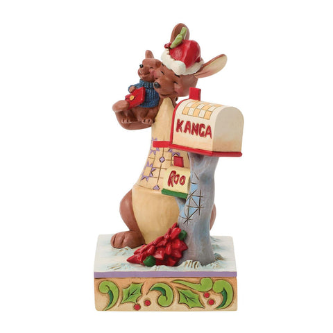 Enesco Disney Statuina di natale Kanga e Roo H13 cm