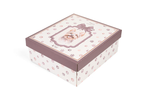 Nuvole di Stoffa Couverture plaid + coffret YORKSHIRE 130x160 cm