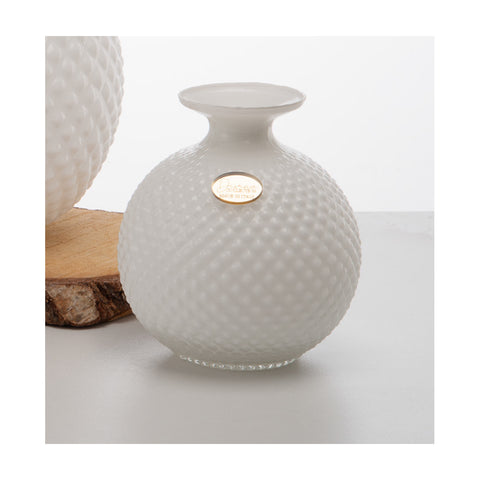 Divina Collection Vaso piccolo in vetro "Serenya" D12xH13 cm 3 varianti(1 unità)