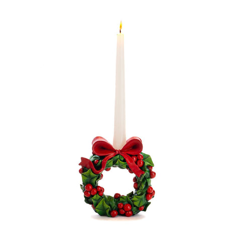 GOODWILL Portacandele di Natale con ghirlanda 14,5 cm 2 varianti (1 unità)