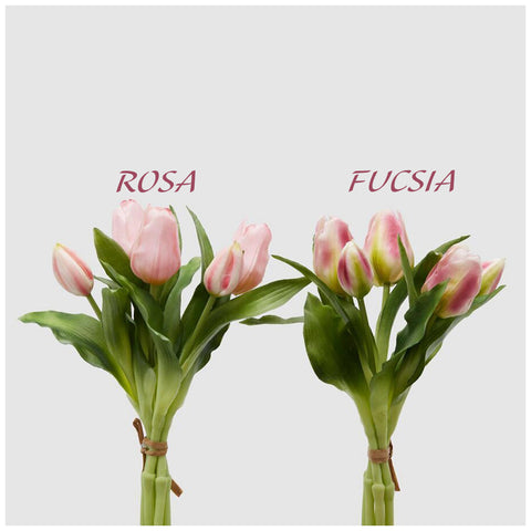 EDG Artificial Olis Tulip Bouquet H28 cm 2 variants (1pc)