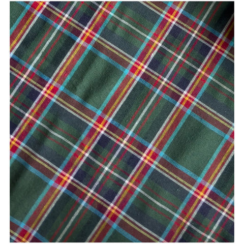 L'Atelier 17 Nappe de Noël enduite de résine tartan écossais "In&amp;Out Xmas" 135x360 cm 3 variantes (1pc)