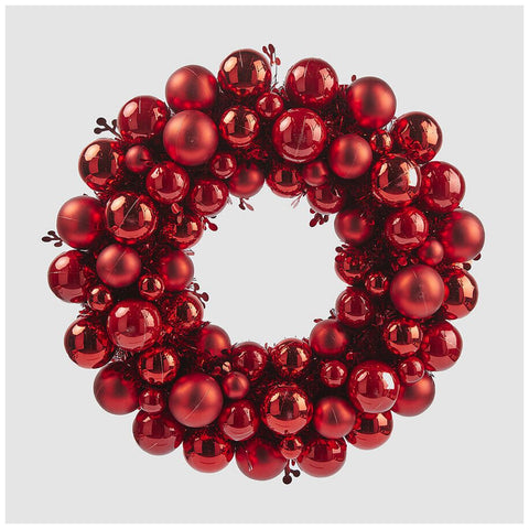 Guirlande de boules de Noël EDG Enzo De Gasperi X67 D39 cm 2 variantes (1 unité)