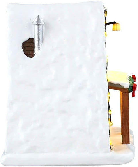 LEMAX Edificio Biglietteria funivia "Lift Ticket Booth" H13.5x13.5x12 cm
