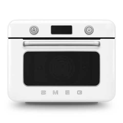 Smeg Countertop Steam Combi Oven Glossy White 