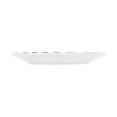 Estia Home Service 18 assiettes en porcelaine, 6 personnes "Ligne" D27/D20/D20 cm