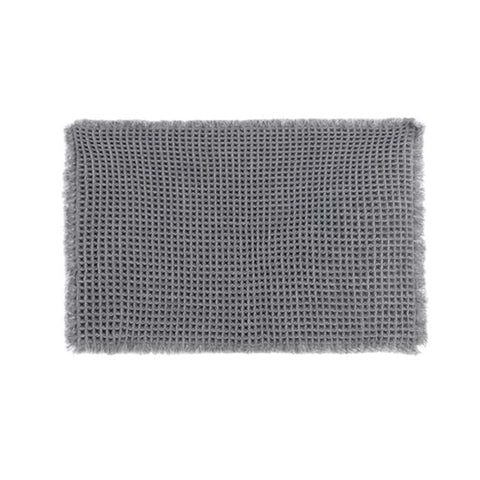 Tapis de bain antidérapant Blanc Mariclò « Waffle » 45 x 70 cm, 3 couleurs (1 pièce)