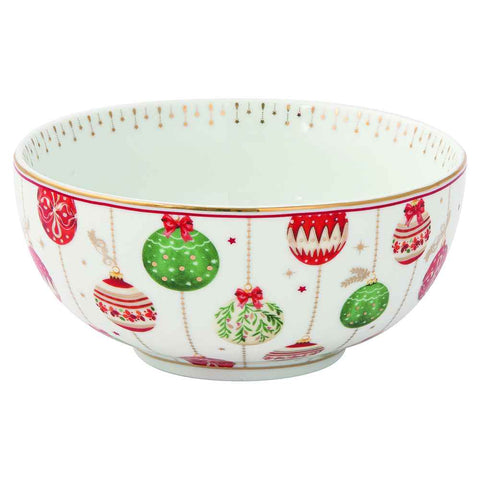 Bol de Noël en porcelaine Easy Life "Christmas Eve" D15 cm