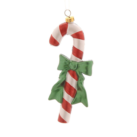 Décoration de Noël Vetur Canne à sucre avec nœud H17 cm